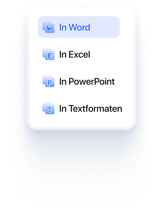 PDNob PDF in Office konvertieren