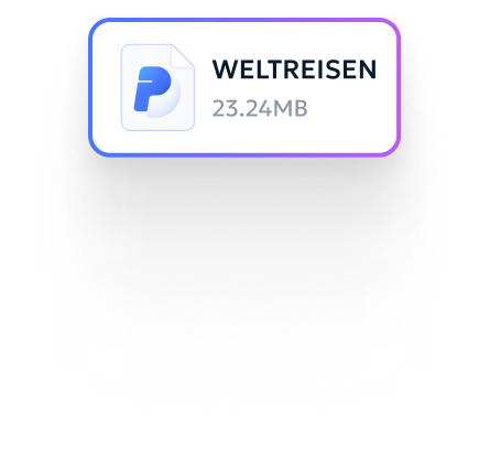 Generierte Zusammenfassung eines PDF-Dokuments