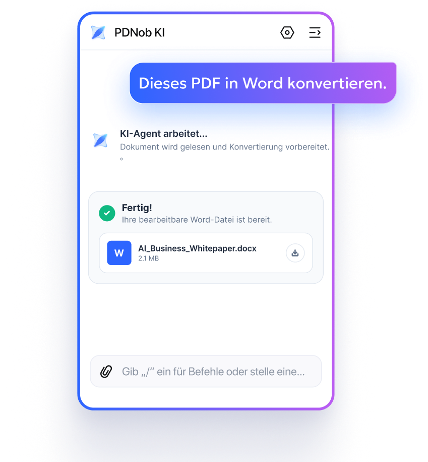 AI Agent in a PDF