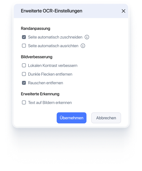 ocr scanned legal documents