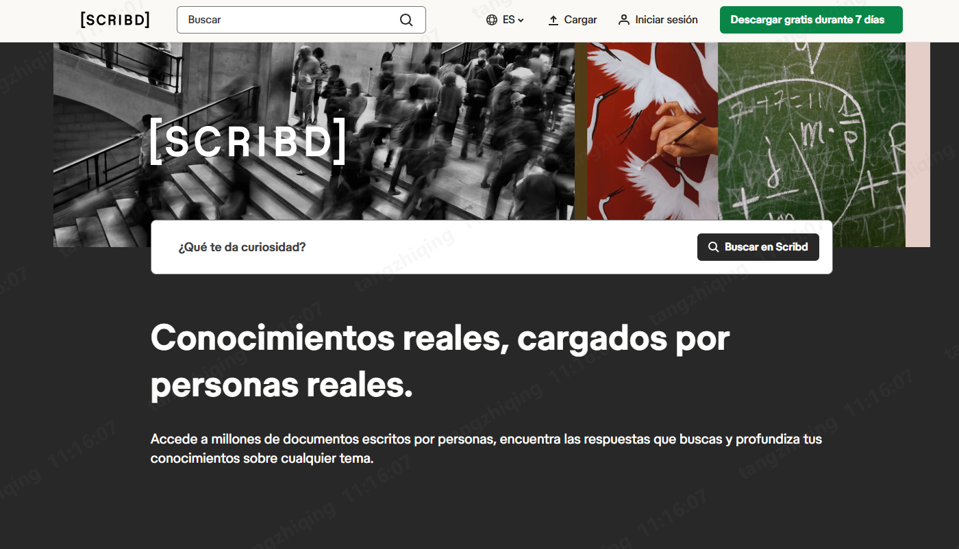 sitio web oficial de scribd