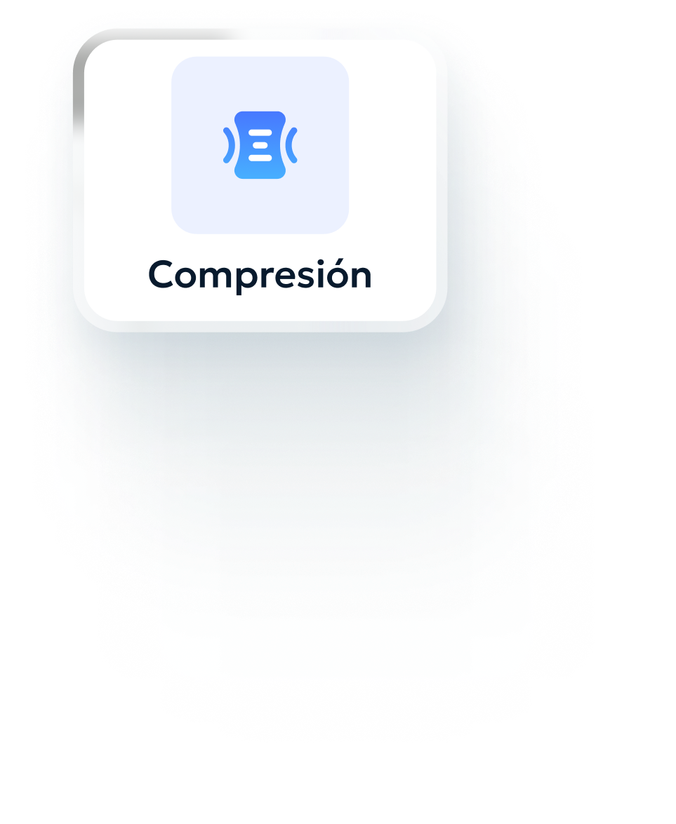 After compression - smaller file size