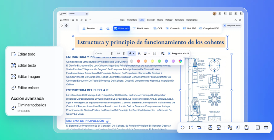 Herramientas de edición profesional