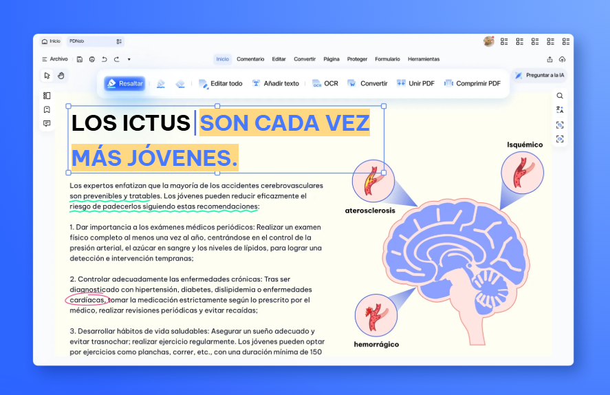 Anotaciones vinculadas al contenido