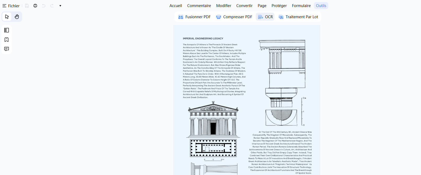 ouvrir votre PDF image scanné