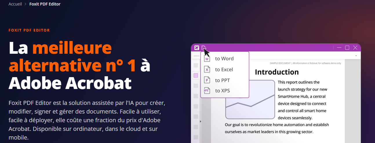 Foxit PDF Editor