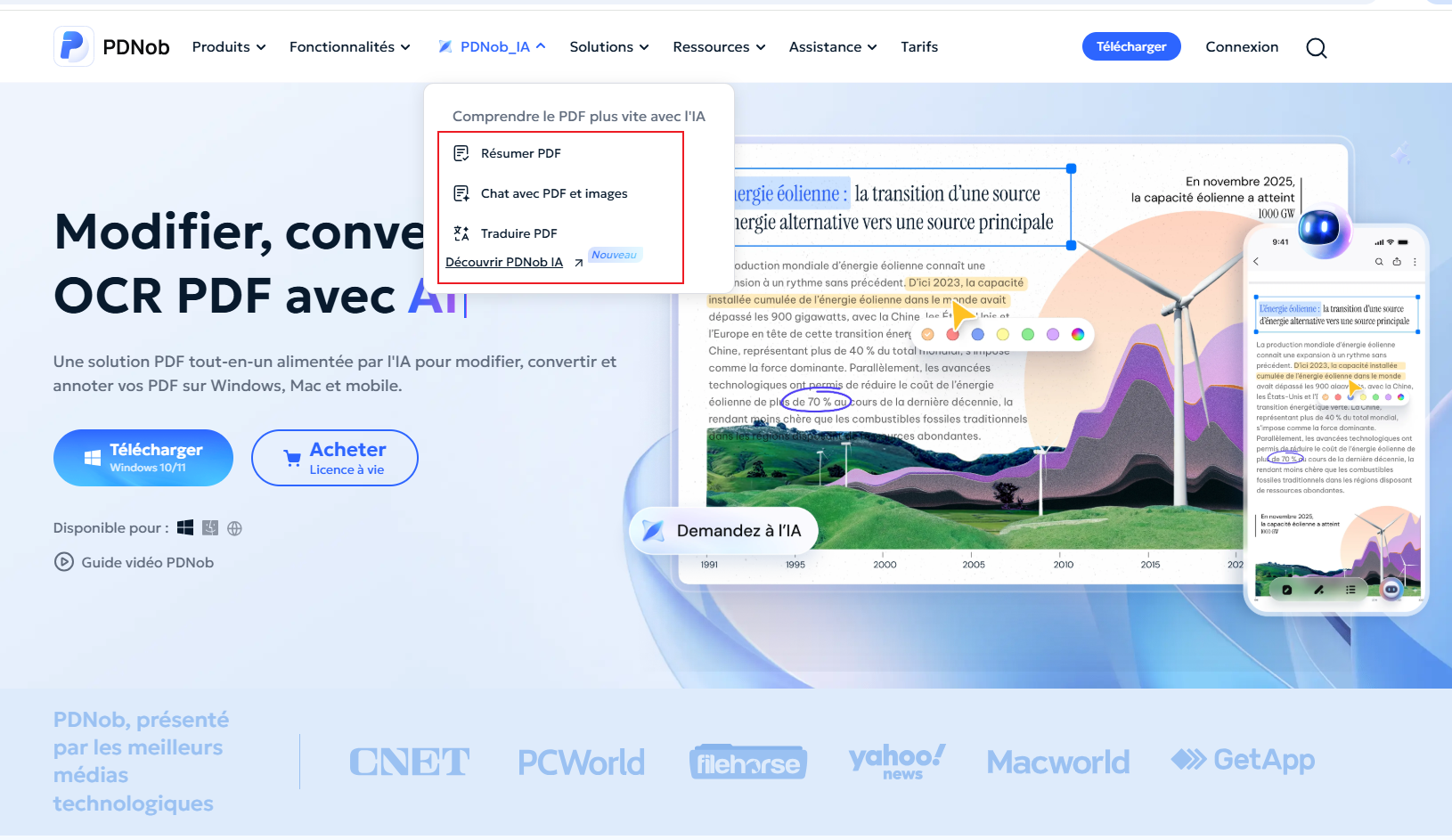 PDNob : solution complète pour traduire, analyser et modifier les PDF