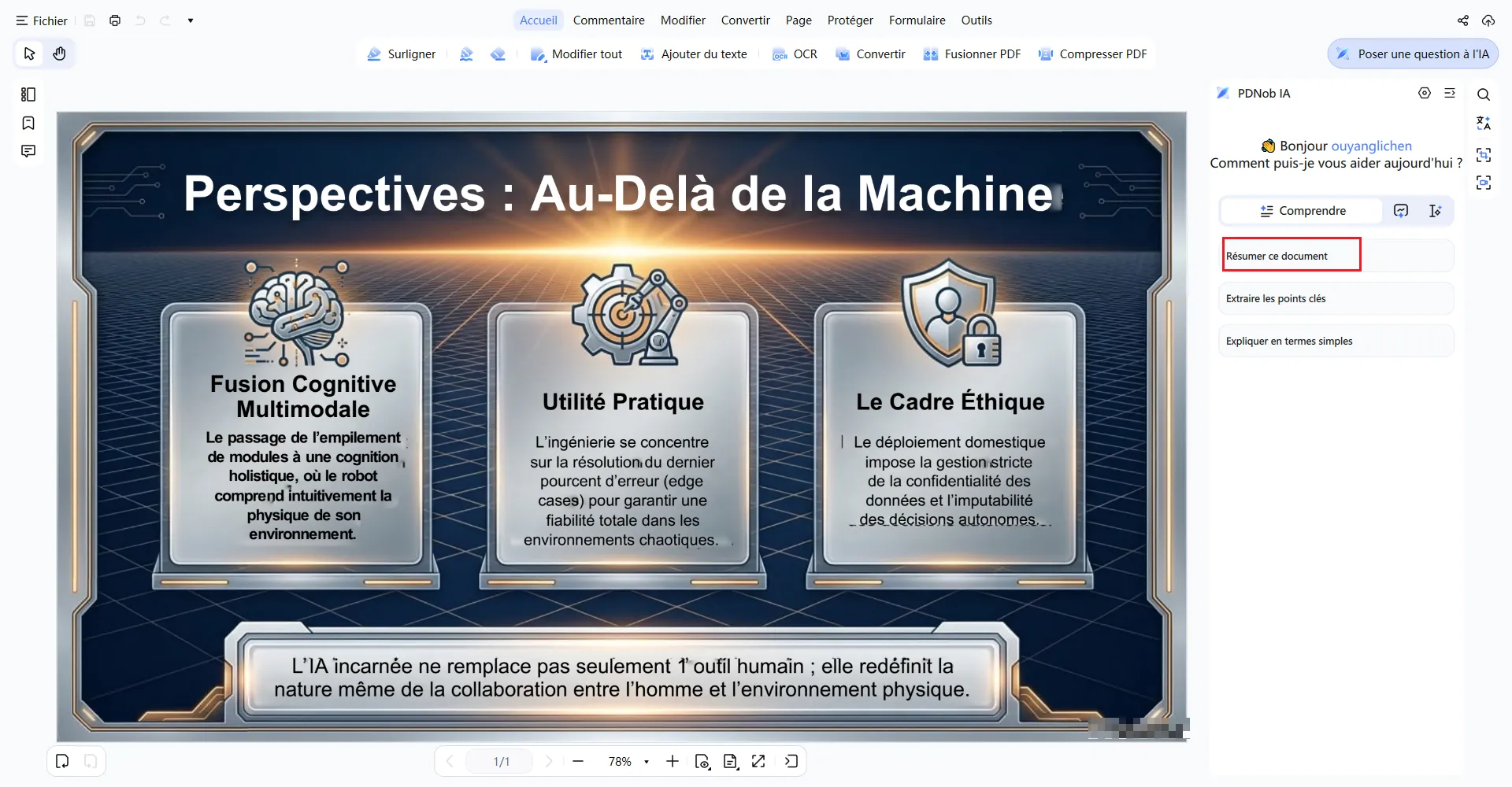 PDNob :  comprendre les PDF avec ia
