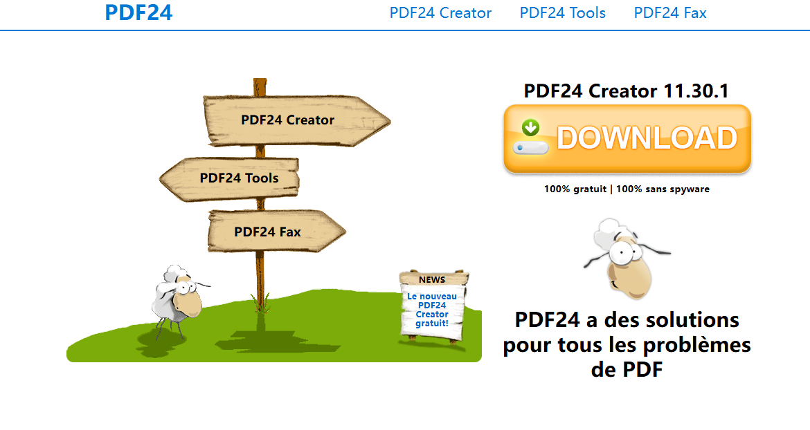 PDF24 Creator, une alternative gratuite à Adobe Acrobat