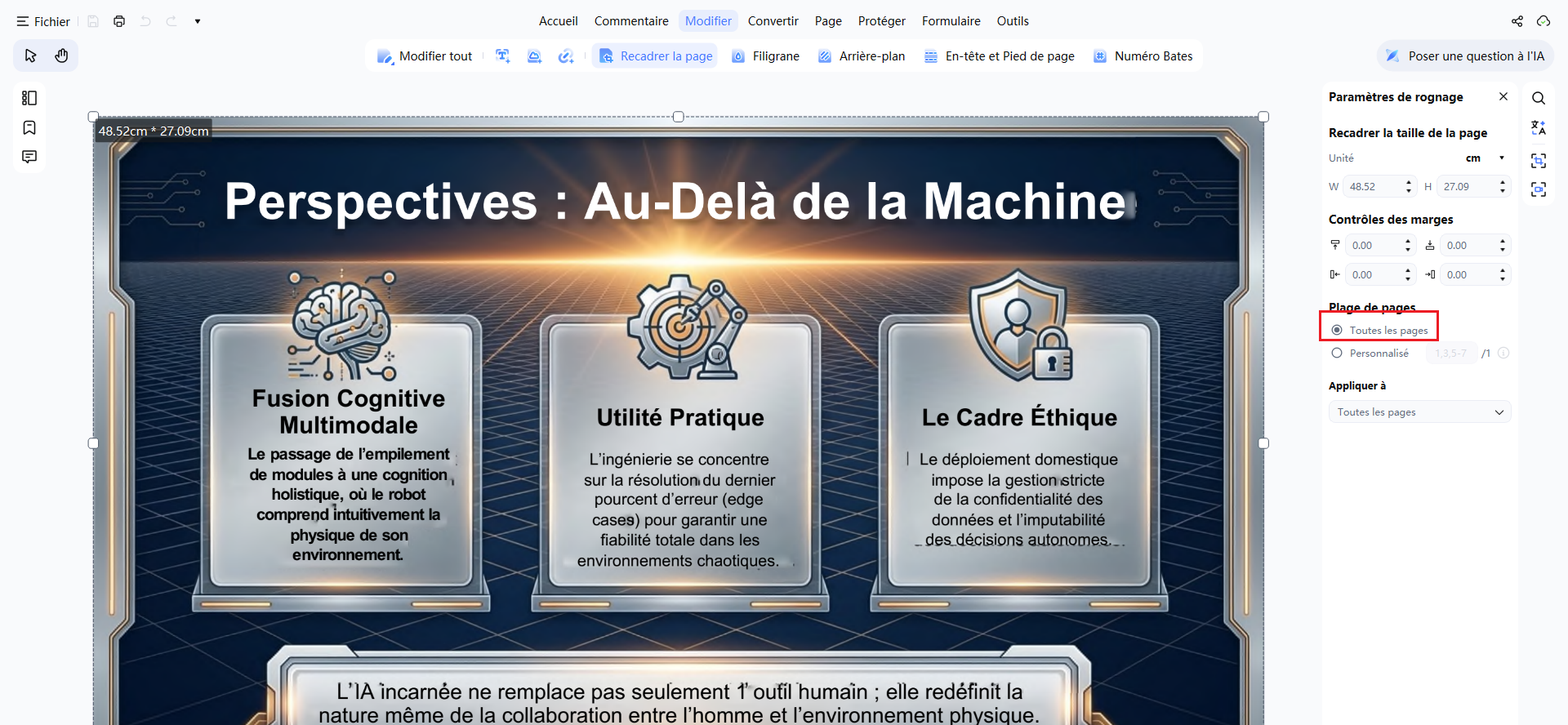 Appliquer à toutes les pages