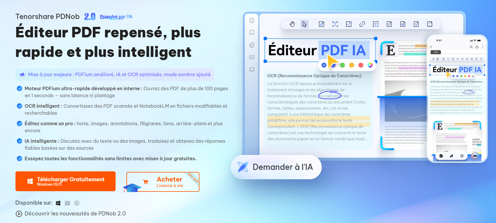 Modifier pdf après traduire pdf avec ia
