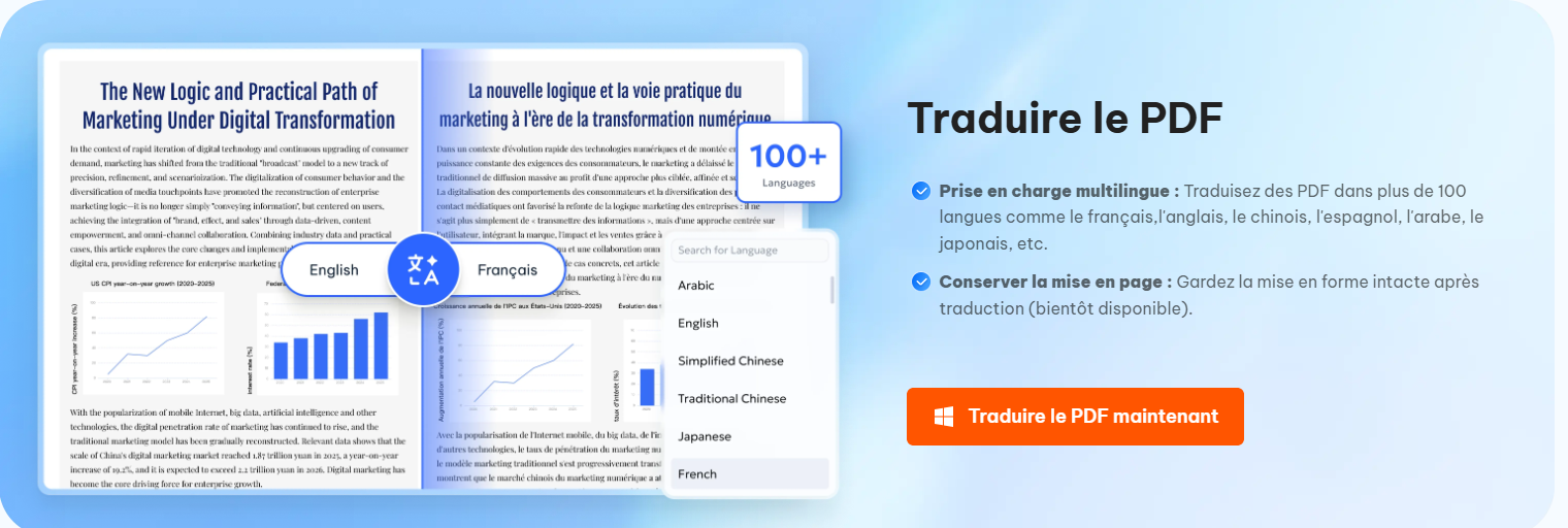 Traduction IA et gestion complète des PDF avec PDNob