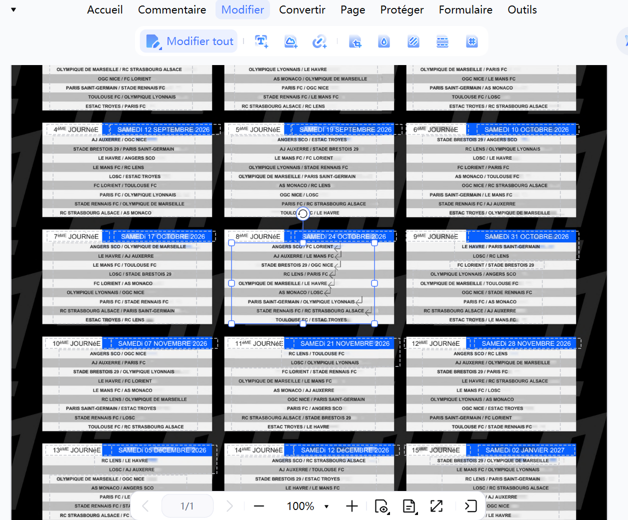Ajouter des annotations au calendrier