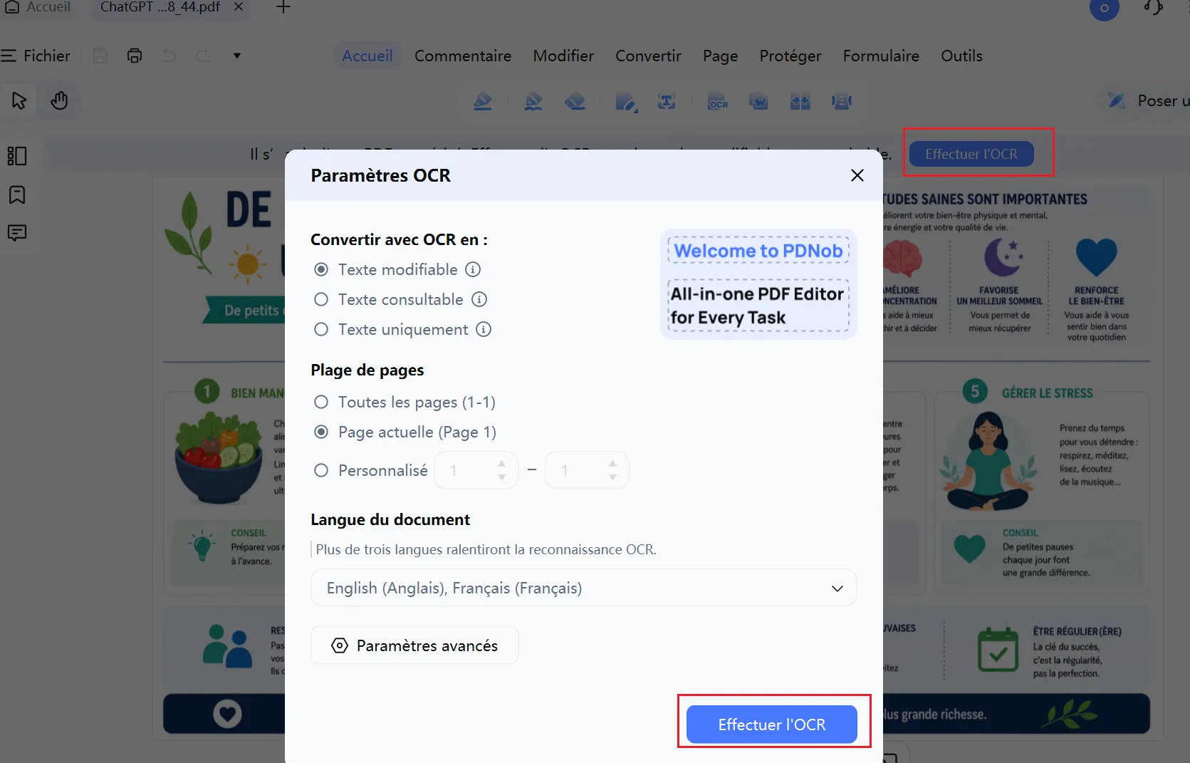 utiliser PDNob pour modifier une image ChatGPT
