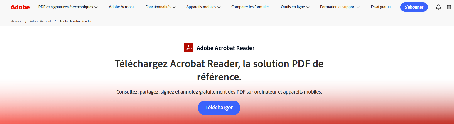 Adobe Acrobat Reader