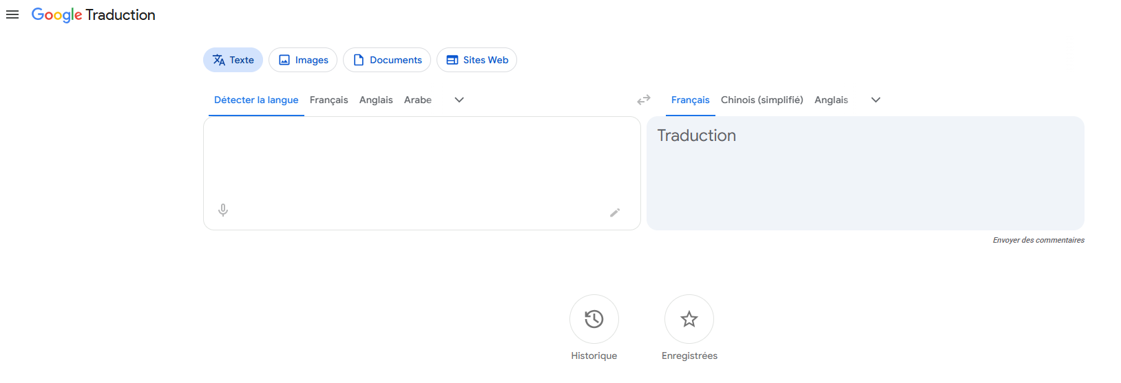 Google Traduction pour traduire un PDF gratuitement
