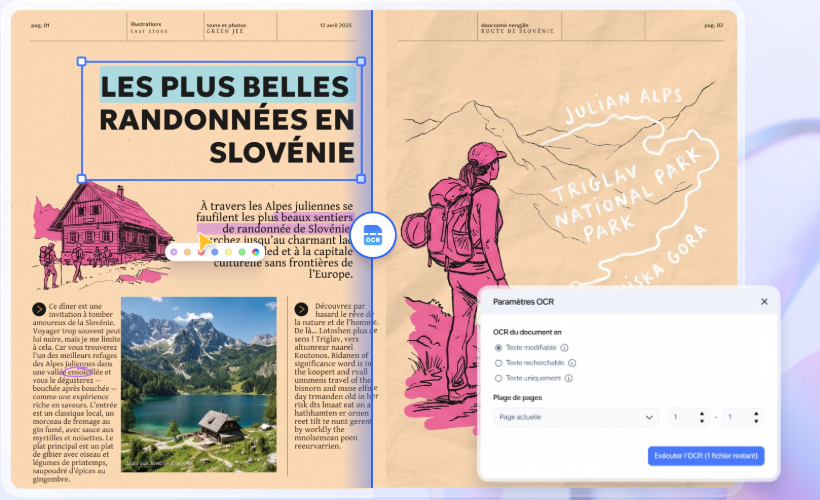 traduire PDF scanné avec PDNob