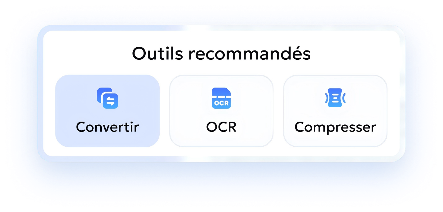 Interface de l'agent IA PDF