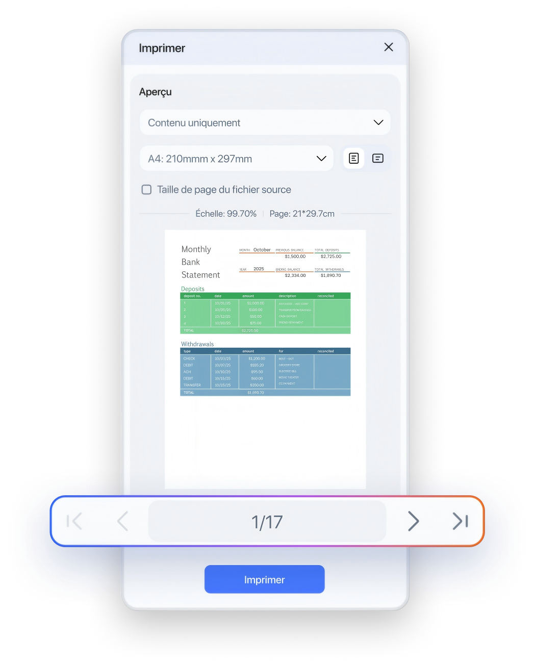 imprimer par lots des pdf en une seule fois