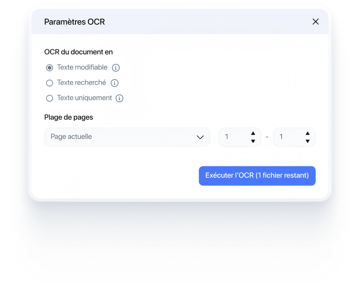 ocr en masse de pdf