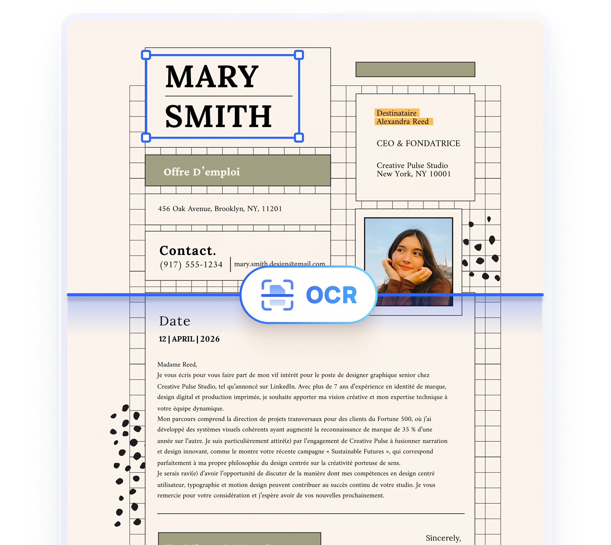Convertir des PDF scannés en texte modifiable