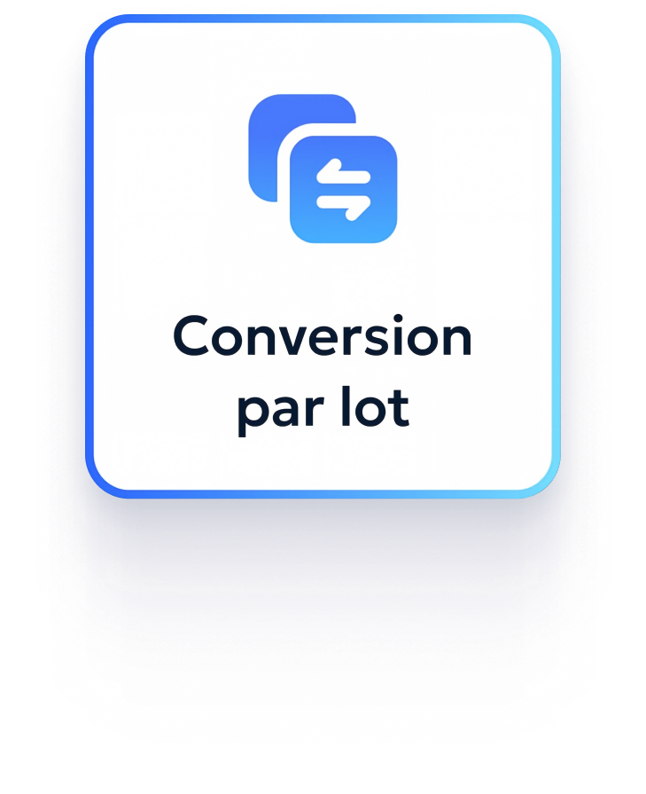 Convertir par lots des PDF