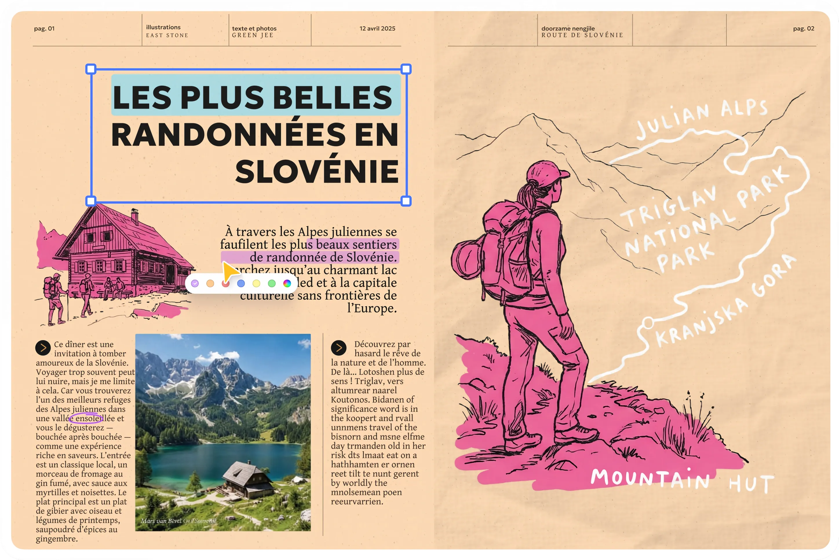 PDF traité par OCR avec texte modifiable