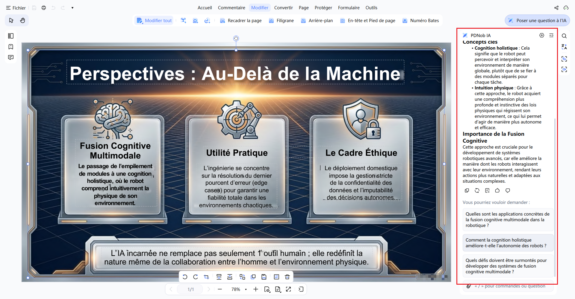 interroger un pdf