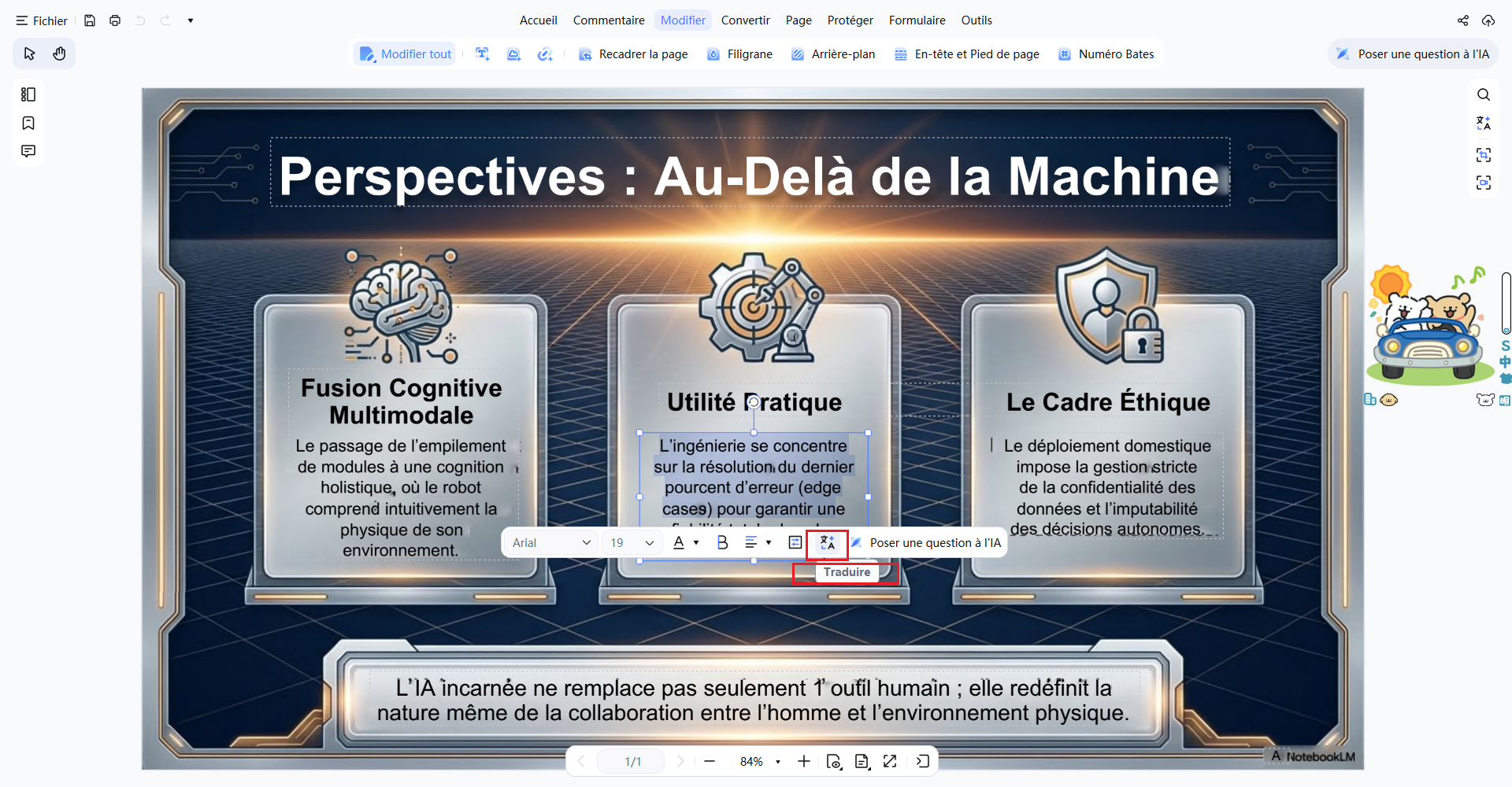 traduction ia