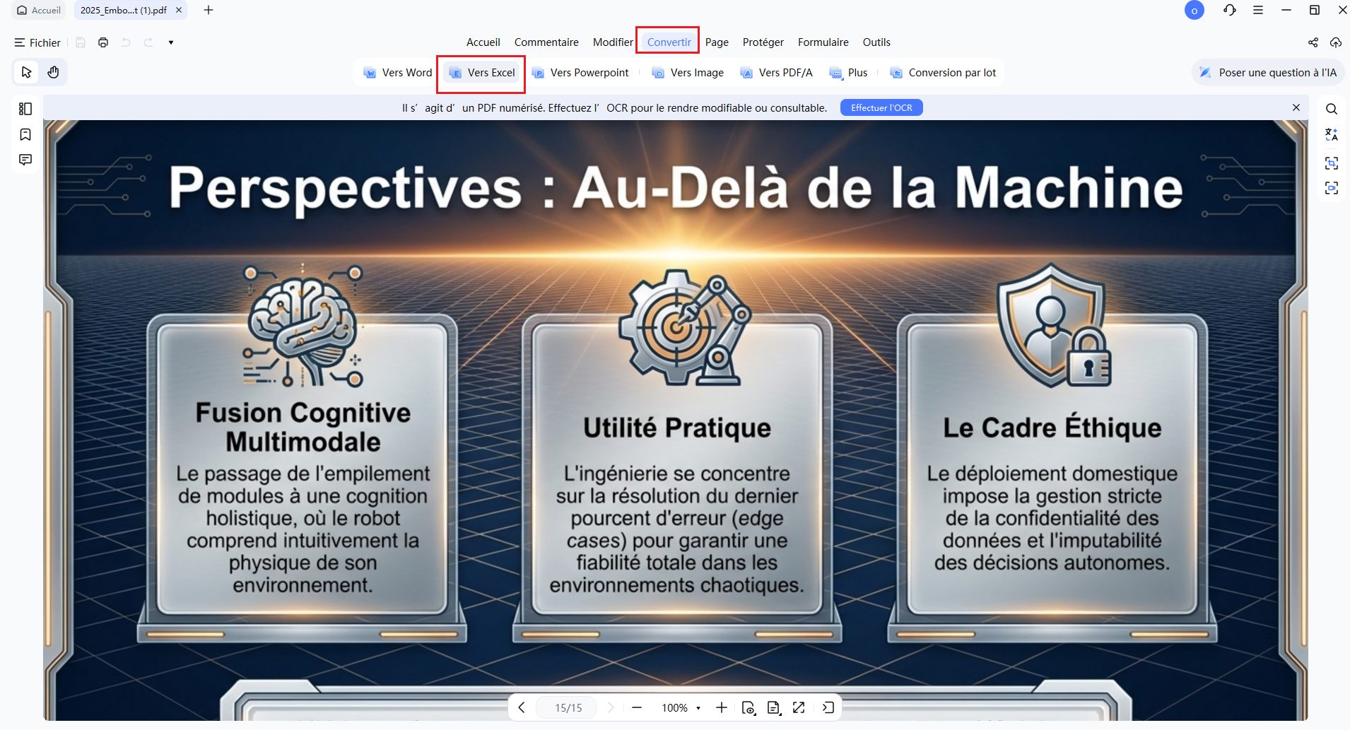 convertir en excel