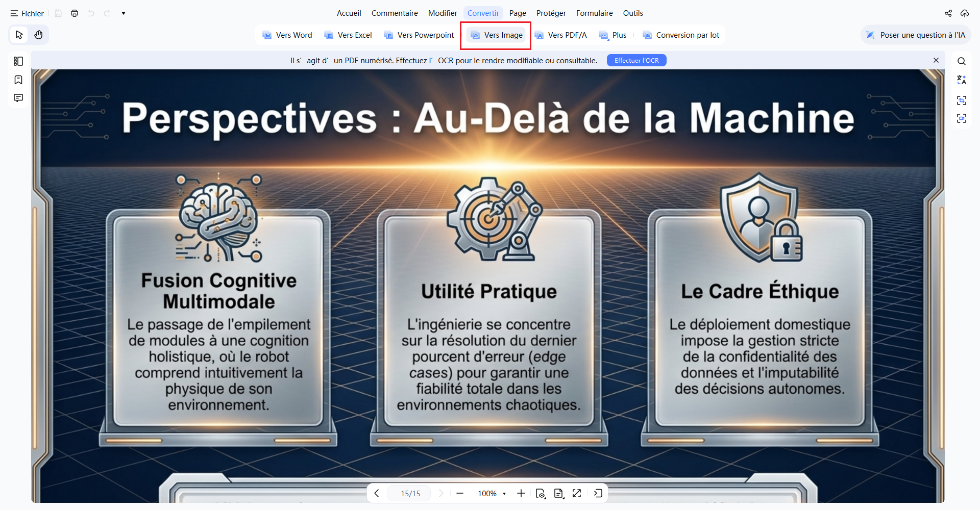convertir en image