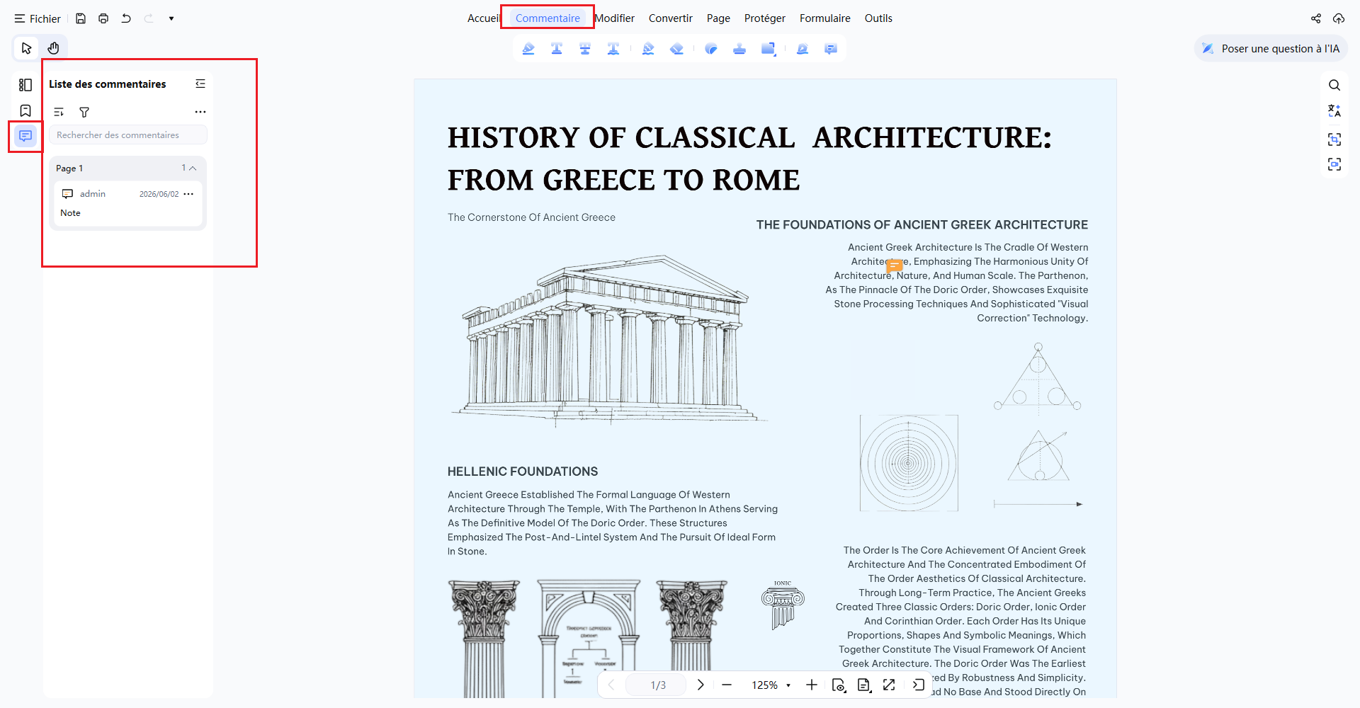 masquer les annotations