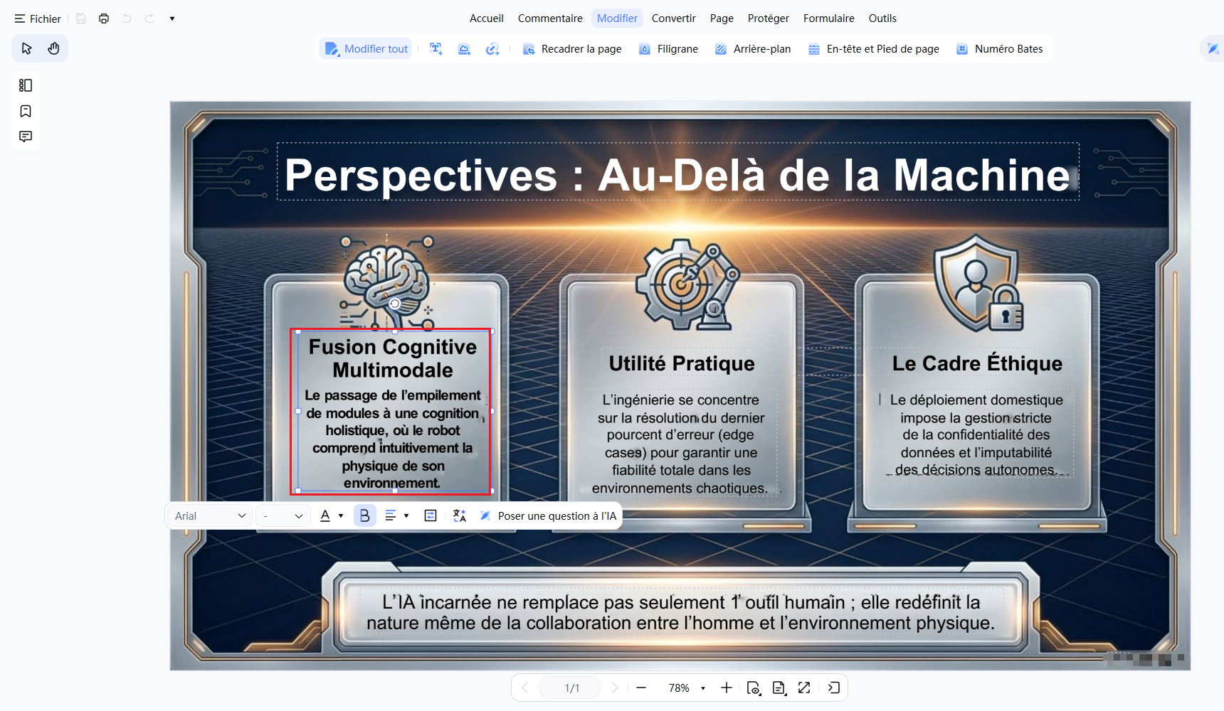 surligner un paragraphe