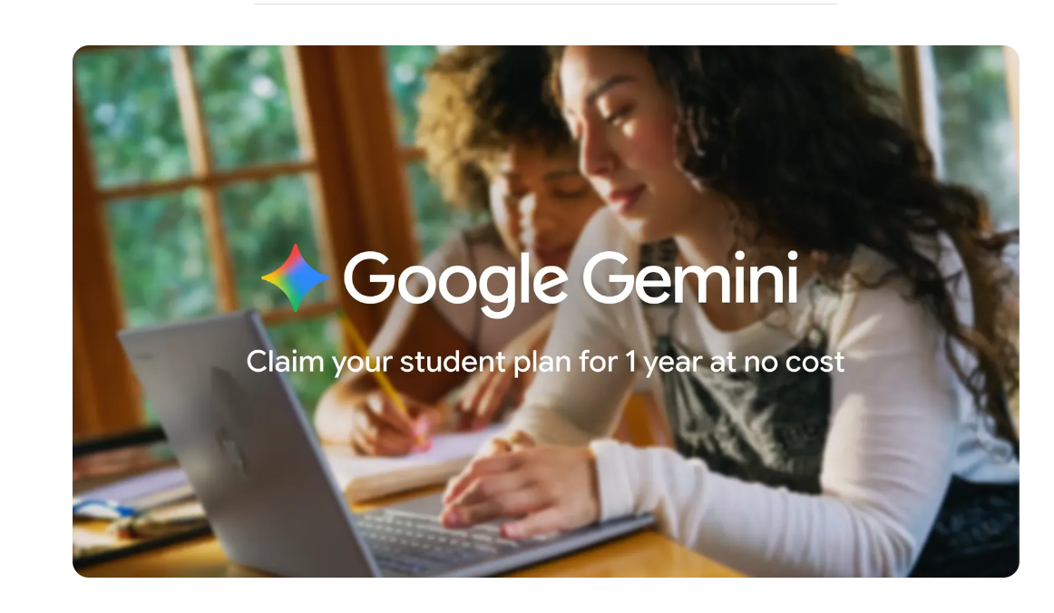 Gemini学生プランで使えるGoogle AI Plusの特典と学習機能の一覧画面