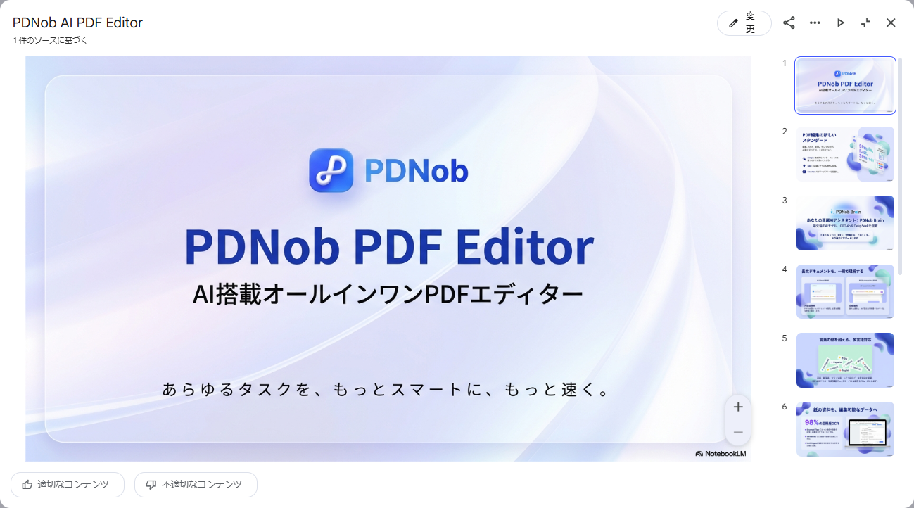 変更モードにアクセス