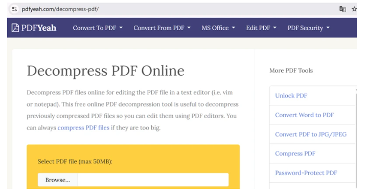 PDFYeahファイルアップロード