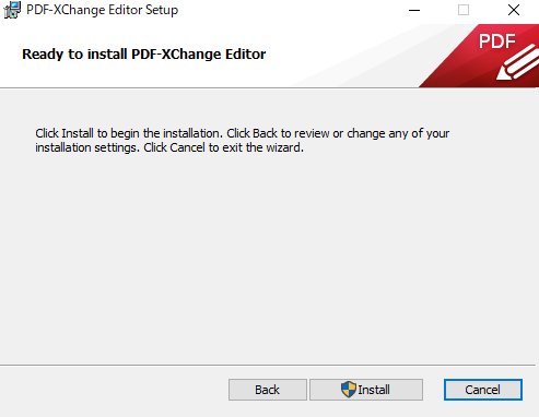  PDF-XChangeインストール