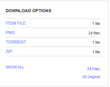 Archive.orgでPDF漫画の閲覧／ダウンロード