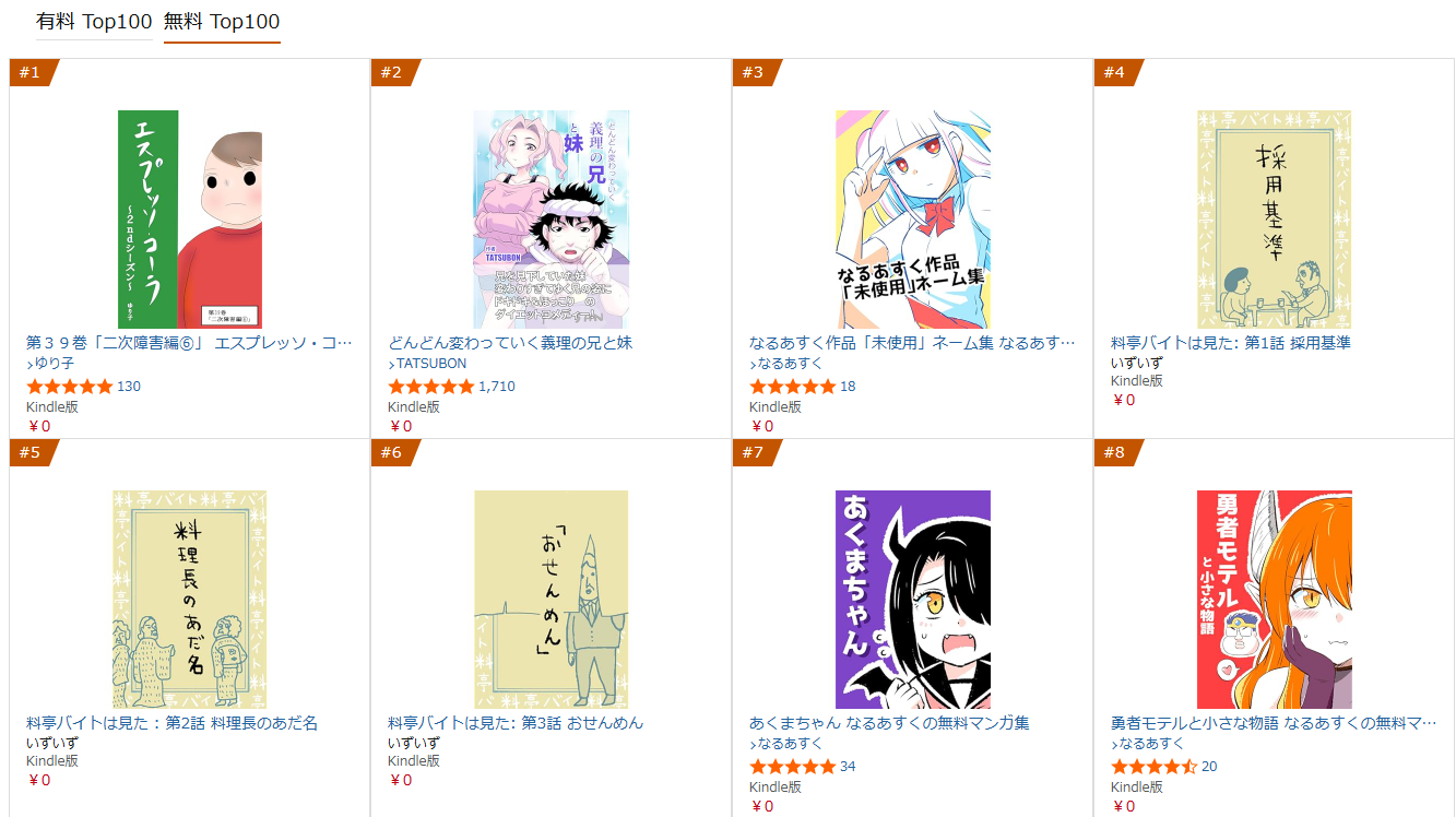 無料PDF漫画サイト-Kindleストア