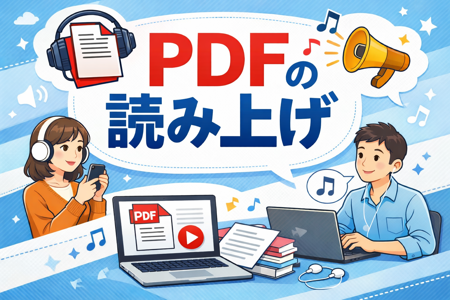 PDFの読み上げとは？