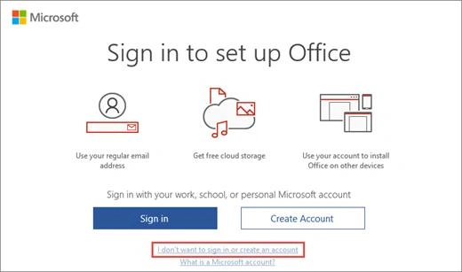 Microsoft 계정 로그인
