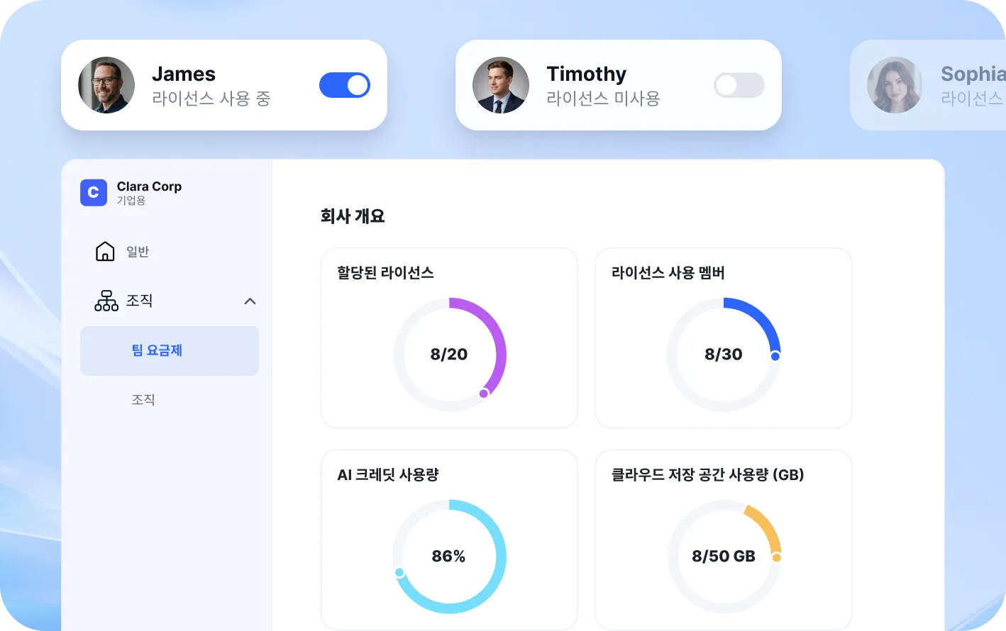 라이선스 관리