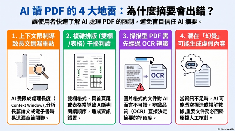 ai處理pdf限制