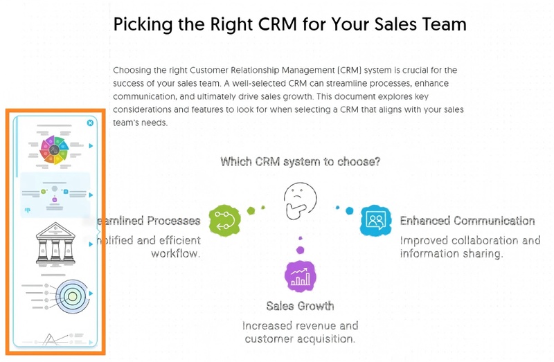 在 napkin ai 中將文字轉為圖表