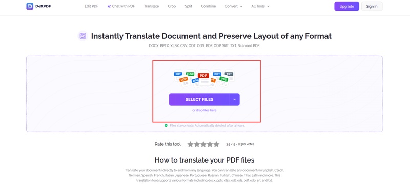 deftpdf pdf翻譯中文線上工具