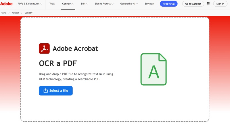 adobe ocr
