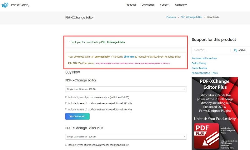 下載PDF XChange Editor
