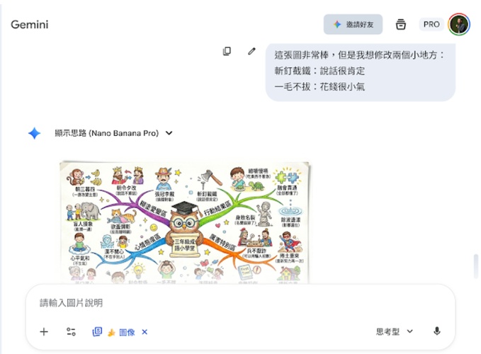 gemini生成新的資訊圖表