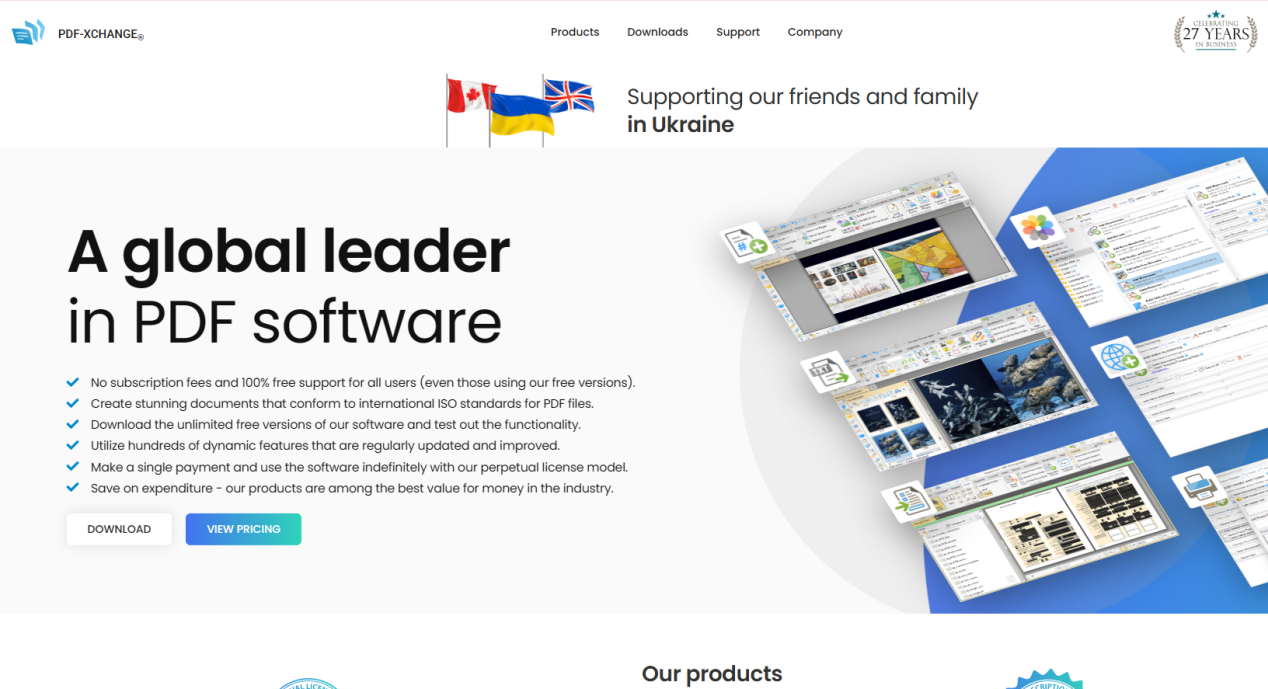 pdf-xchange pdf合併軟體