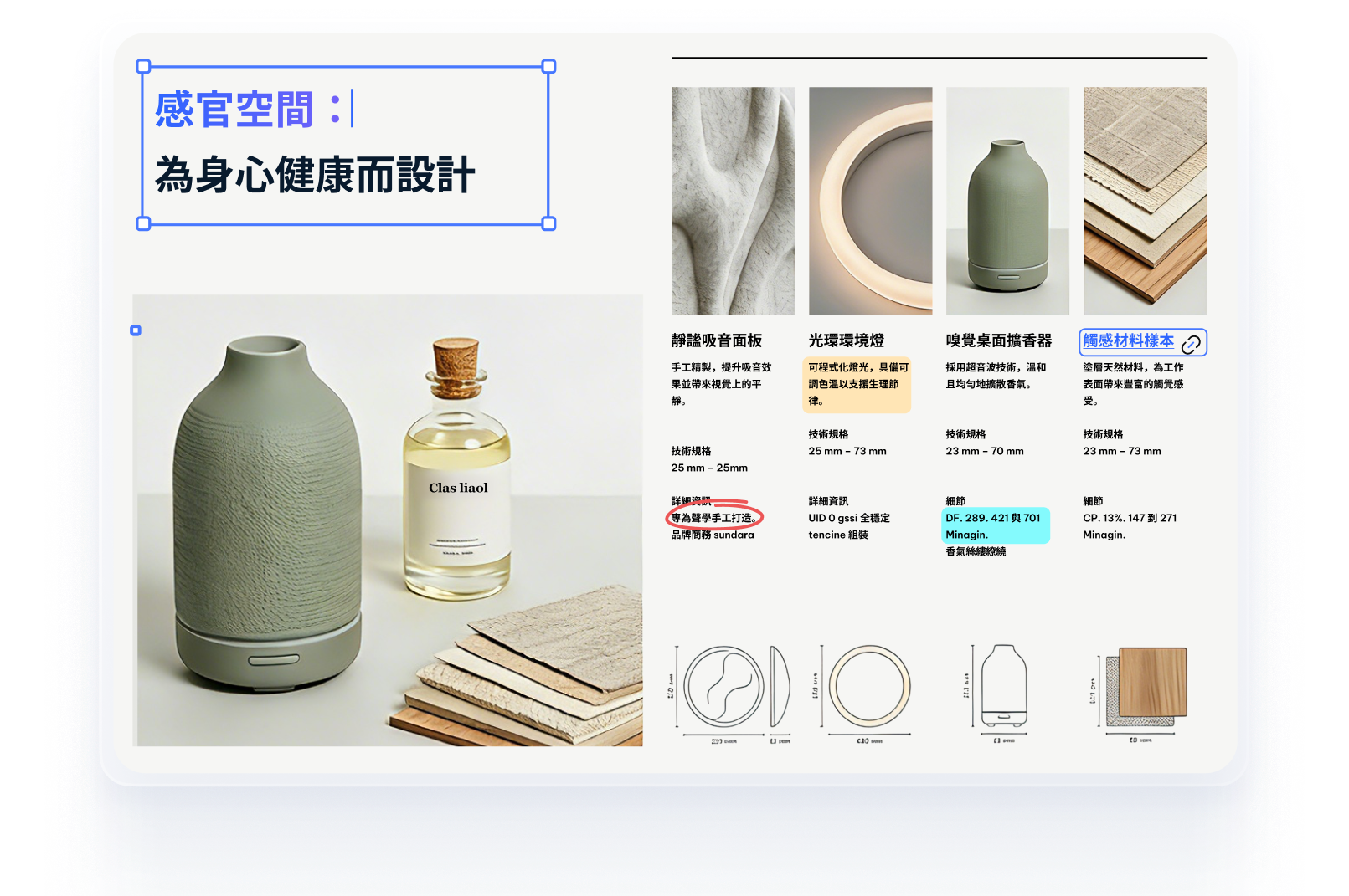 經 OCR 處理後可編輯文字的 PDF
